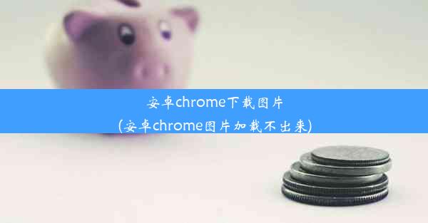 安卓chrome下载图片(安卓chrome图片加载不出来)