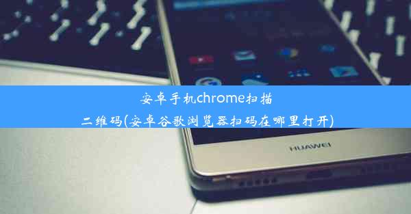 安卓手机chrome扫描二维码(安卓谷歌浏览器扫码在哪里打开)