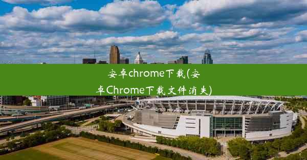 安卓chrome下载(安卓Chrome下载文件消失)