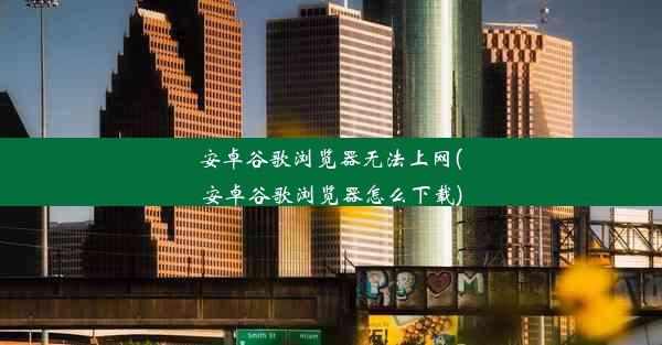 安卓谷歌浏览器无法上网(安卓谷歌浏览器怎么下载)