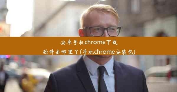 安卓手机chrome下载软件去哪里了(手机chrome安装包)