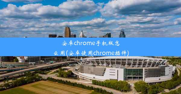 安卓chrome手机版怎么用(安卓使用chrome插件)