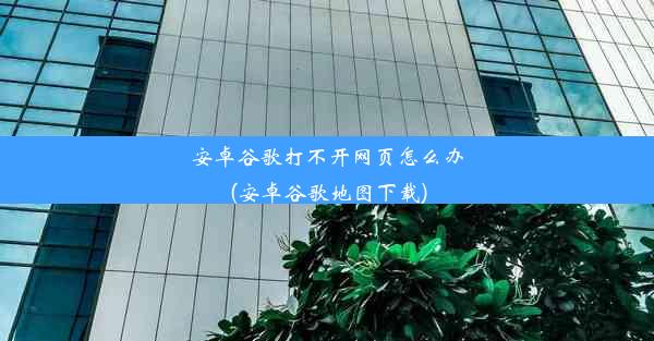 安卓谷歌打不开网页怎么办(安卓谷歌地图下载)