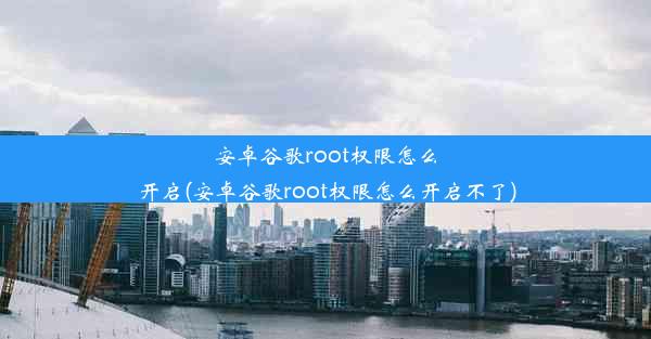 安卓谷歌root权限怎么开启(安卓谷歌root权限怎么开启不了)