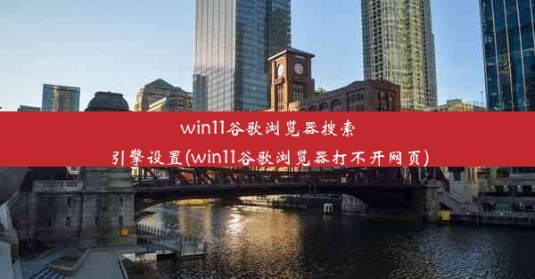 win11谷歌浏览器搜索引擎设置(win11谷歌浏览器打不开网页)