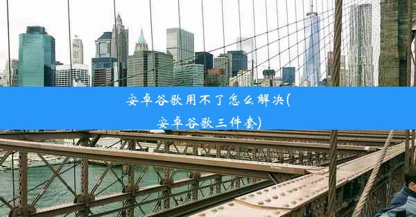 安卓谷歌用不了怎么解决(安卓谷歌三件套)