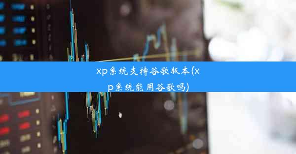 xp系统支持谷歌版本(xp系统能用谷歌吗)