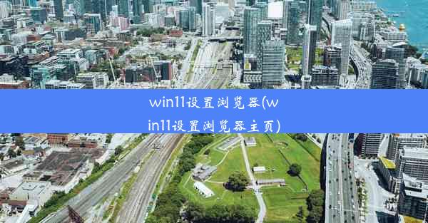 win11设置浏览器(win11设置浏览器主页)