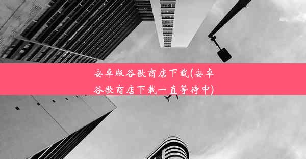 安卓版谷歌商店下载(安卓谷歌商店下载一直等待中)