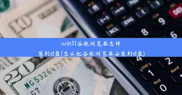 win11谷歌浏览器怎样装到d盘(怎么把谷歌浏览器安装到d盘)