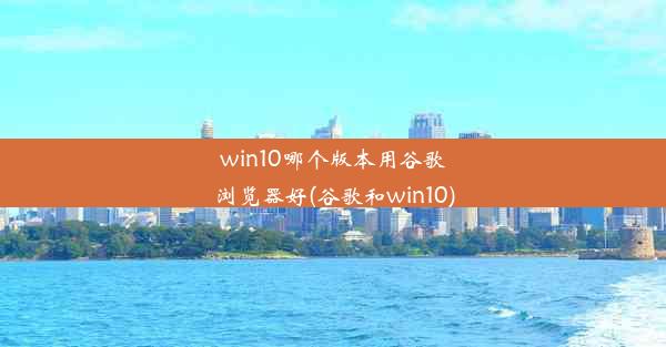 win10哪个版本用谷歌浏览器好(谷歌和win10)