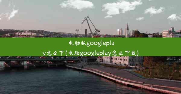 电脑版googleplay怎么下(电脑googleplay怎么下载)