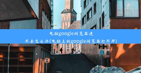 电脑google浏览器进不去怎么办(电脑上的google浏览器打不开)