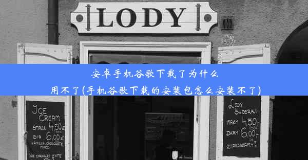 安卓手机谷歌下载了为什么用不了(手机谷歌下载的安装包怎么安装不了)