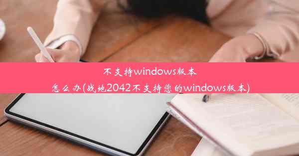 不支持windows版本怎么办(战地2042不支持您的windows版本)