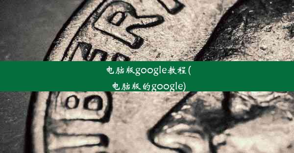 电脑版google教程(电脑版的google)